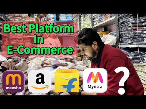 Best E-Commerce Platform for Beginners | Meesho vs Amazon vs Flipkart vs Myntra