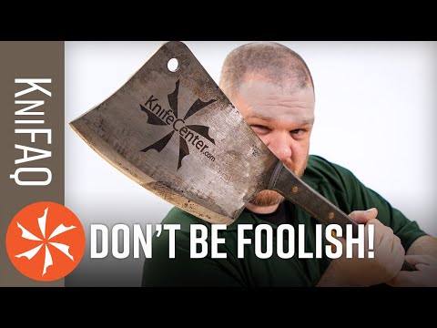 KnifeCenter FAQ #119: Knives Are No Joke!