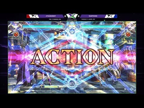 F@X 249 BB: CF - Jyuuken67 (Carl) Vs. KarthisK (Λ-No.11-) - BlazBlue: Central Fiction Winners Finals
