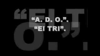 El TRI - ADO. (Con la letra)...