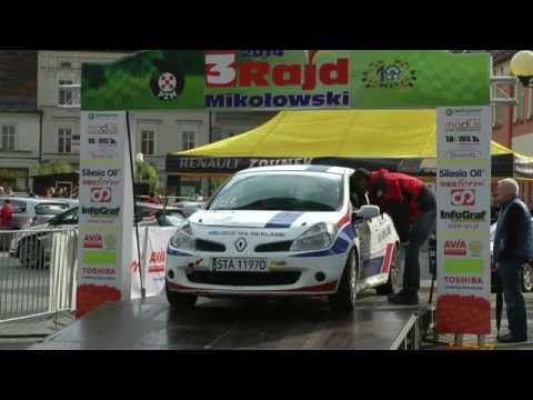 3 Rajd Mikołowski 2014 - Czudek / Cieśla - Renault Clio [ MaxxSport ]