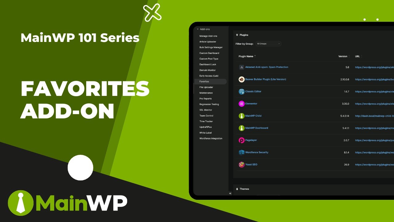 MainWP Favorites Add-on Tutorial: From Saving to Installing Plugins - MainWP 101