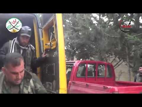 اقتحام مطار منغ العسكري بعملية مشتركة بين لواء عاصفة الشمال ولواء سيف الشام