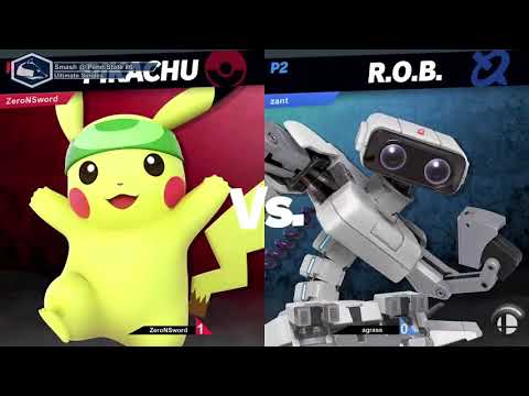 S@PS 86 Ultimate Singles - ZeroNSword(Pikachu) vs Agrass(Bowser/ROB) Losers R2