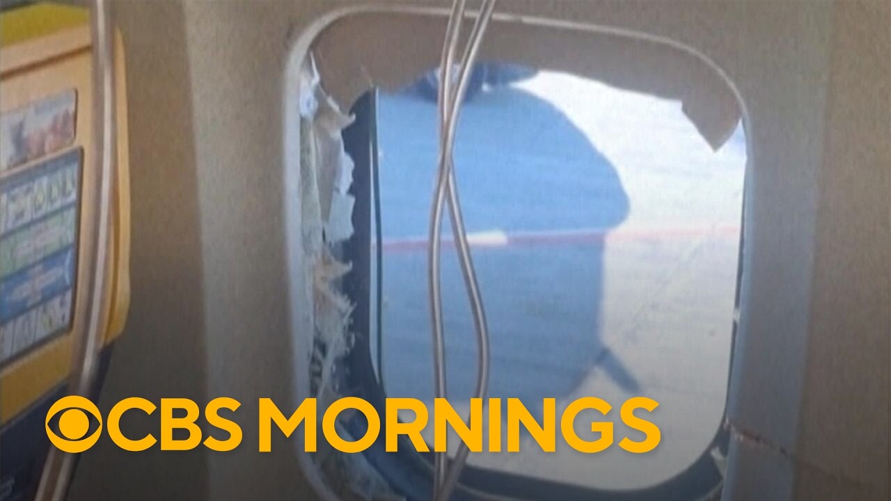 Passenger who says he was nearly sucked out of broken Ryanair window during flight speaks out