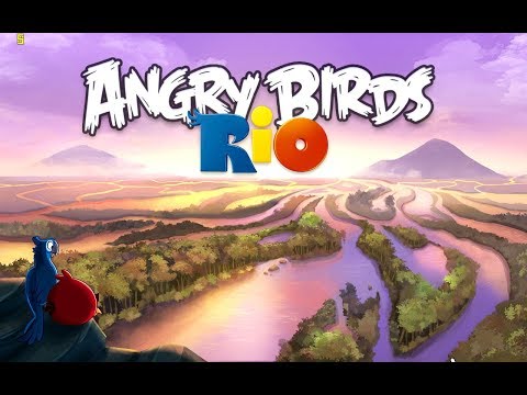 Angry Birds: Rio. Airfield Chase. All levels 3 stars Прохождение от SAFa