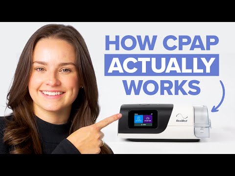How does a CPAP machine work?