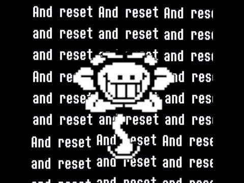 All neutral route repeated endings (Undertale Yellow)