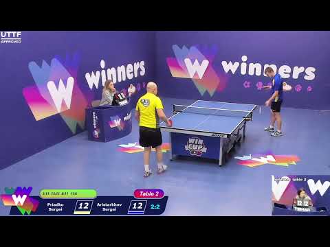 WINners CUP table 2  05.01  Priadko Sergei - Aristarkhov Sergei  21:00