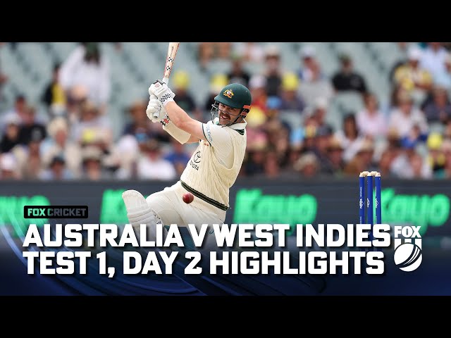 Australia v West Indies – First Test, Day 2 Highlights I 18/01/24 I Fox Cricket