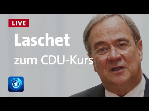 Neuaufstellung der CDU: Parteichef Laschet äußert sich | Livestream