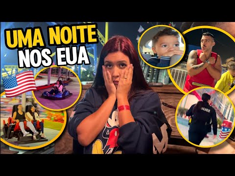 ONE NIGHT IN THE PARK IN THE UNITED STATES THERE WAS POLICE!! 🚨😱