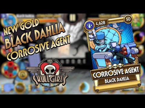 Fighter Reveal: Black Dahlia - CORROSIVE AGENT | Skullgirls Mobile