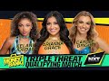 NXT Kelani Jordan Vs Arianna Grace Vs Carlee Bright Mitb Qualifying Match