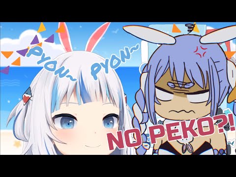 Tiburón se disfraza de ¿¡CONEJITA!?【Gawr Gura / HololiveEN】