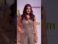 SaieeManjrekar Graced The Red Carpet At The GRAZIA MILLENNIAL AWARDS Shorts Trending Viral