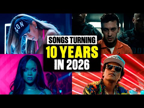 100 Songs That Turn 10 Years Old in 2026