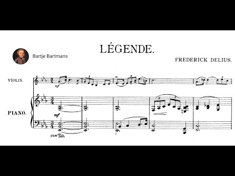 Frederick Delius - Légende for Violin and Orchestra (1895)