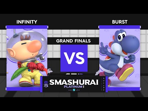 Smashurai Platinum #3 | Infinity (Olimar) Vs. Burst (Yoshi) Grand Finals