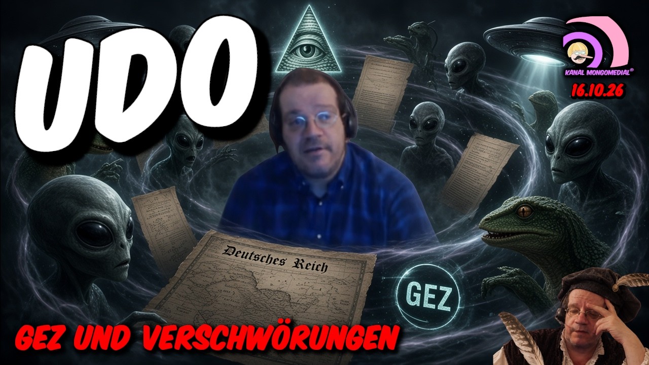 UDO - Verschwörungstheorie und GEZ Skandal!! 10.10.26#UdoUltras