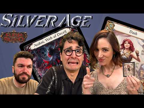 Flesh and Blood SAGE - Arakni vs. Dash | FABruary Game 1 | Becca Scott, MajiinBae, Sam O'Byrne