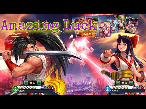 Amazing Free Summon of EX XV Haohmaru and Nakoruru | Kof Allstar