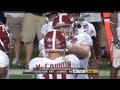 AJ McCarron Barrett Jones Shove Then Hug In BCS Title Game