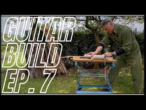 Building a electric Guitar without electricity Episode 7