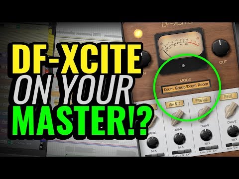 Sweeten a metal mix with Drumforge DF-Xcite on your master bus!