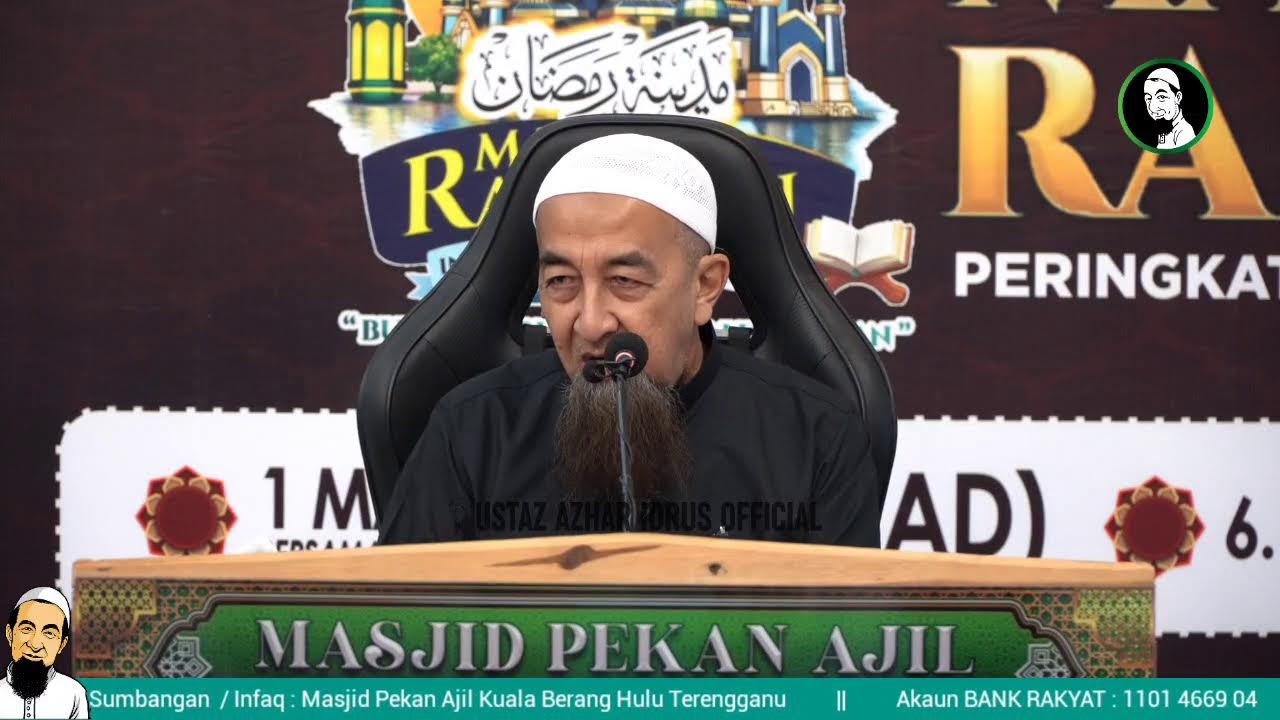 🔴LiveUAI 01/03/2026 Kuliah Iftar Ramadhan - Ustaz Azhar Idrus