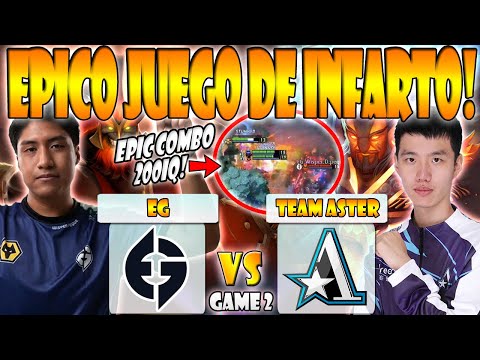 EG VS TEAM ASTER BO3[GAME 2] ELIMINACIÓN - PAKAZS, WISPER VS MONET - THE LIMA MAJOR 2023 - DOTA 2