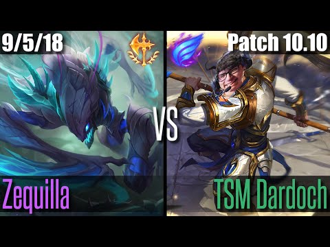 ZEQUILLA KHA'ZIX vs TSM DARDOCH XIN ZHAO| NA GRANDMASTER | Patch 10.10