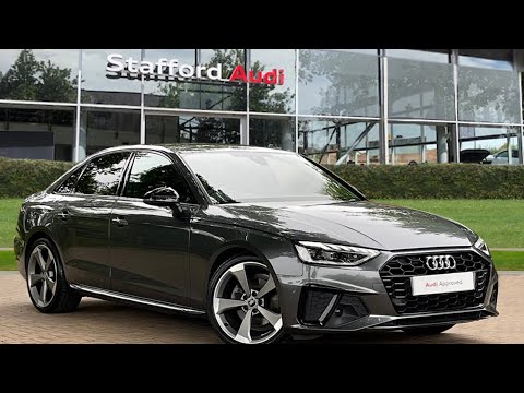 Approved Used Audi A4 Black Edition 35 TDI 163 PS S tronic at Stafford Audi.