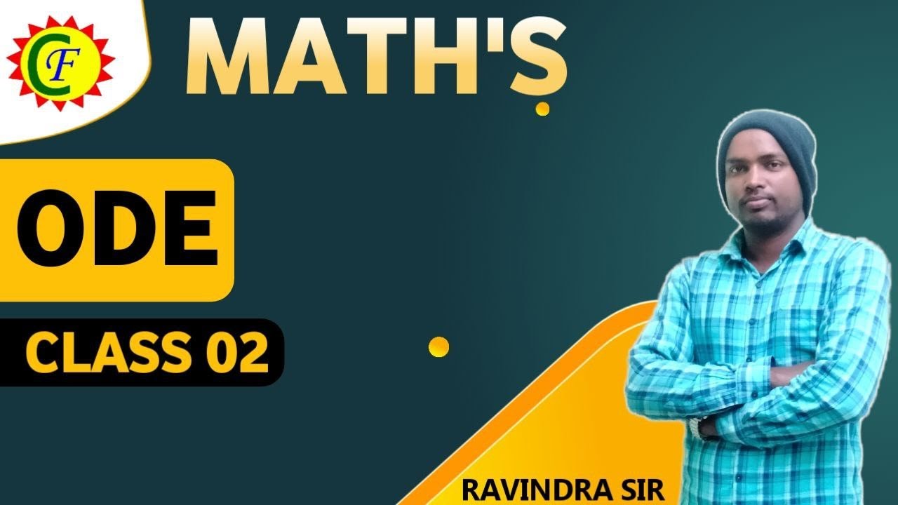 ODE || CLASS 02 || BY RAVINDRA SIR