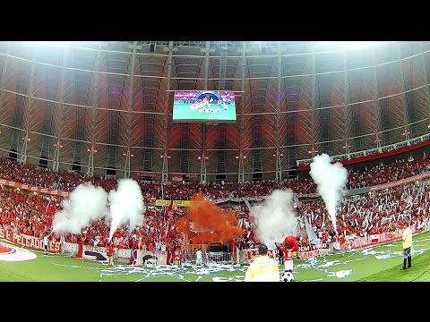 "Recebimento  - Internacional x Atlético - MG" Barra: Guarda Popular • Club: Internacional