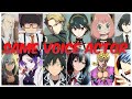 Characters That Share Same Voice Actor With Spy X Family Characters