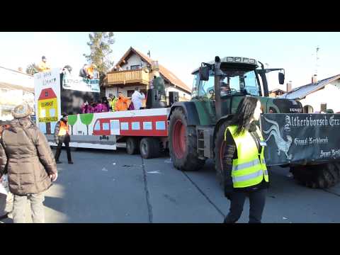 Die Altkerbborsch Erzhausen mit den Ladykrachern auf dem AEWG-Umzug 2013