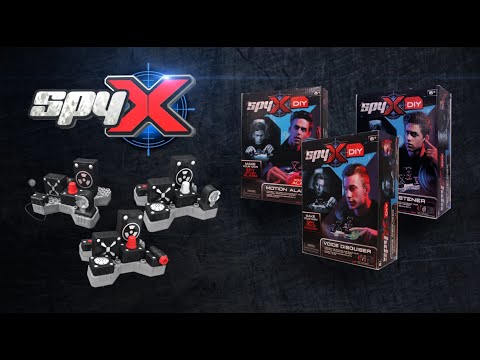 SpyX DIY Kits (Micro Listener, Voice Disguiser, Secret Listener)