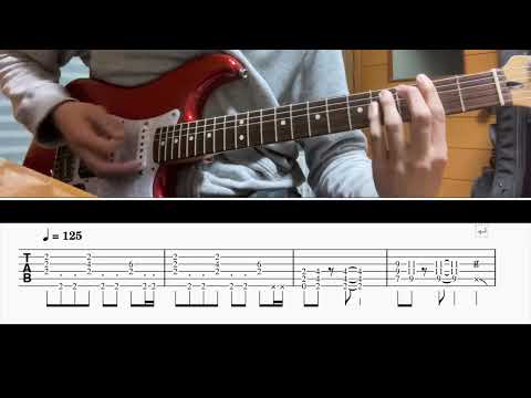 [TAB譜] Rock 'n' Roll Rebel/Ozzy Osbourne Guitar riff [ギター]