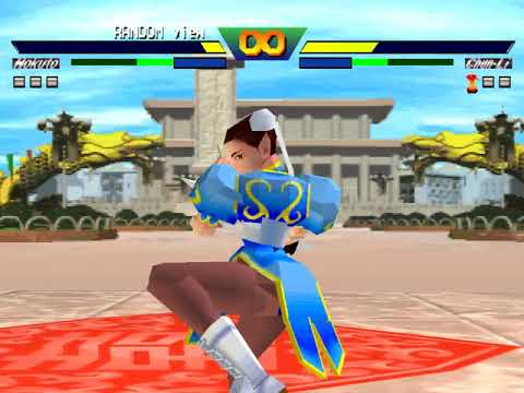 Street Fighter EX Plus Alpha (PS1) - CPU VS CPU Fights - 1st Wave Of Madness!