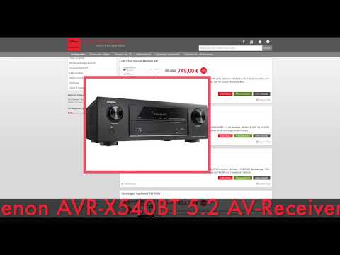 Schnäppchen/Billiger des Tages 09.01.18- Denon AVR-X540BT 5.2 AV-Receiver
