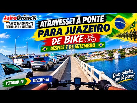 👉 7 DE SETEMBRO: Atravessei a Ponte Presidente Dutra de BIKE e olha o congestionamento!