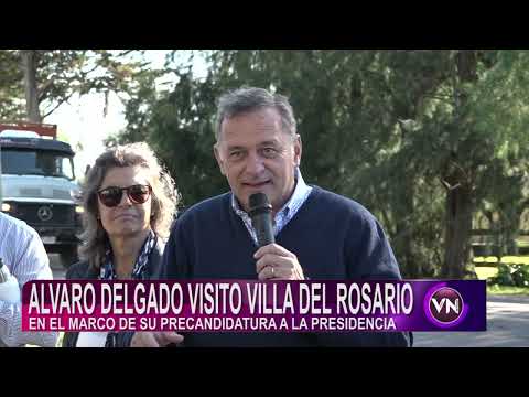 ALVARO DELGADO: estuvo presente en Villa del Rosario