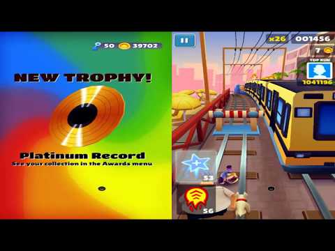 Subway Surfers in Buenos Aires, (Miss Maya) - Cool Fullscreen Reverse Android Gameplay.