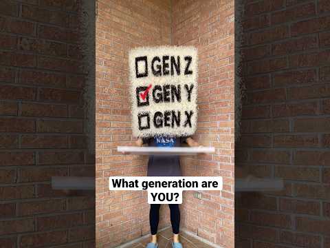 What generation are YOU? #GenX #GenY #GenZ #millennial #riceart