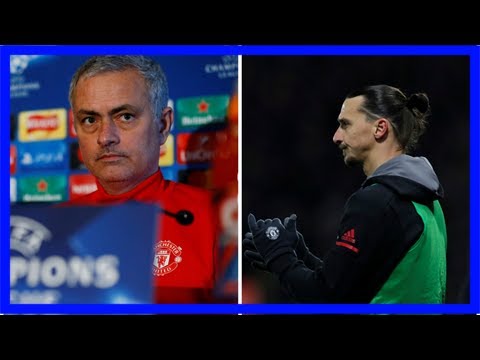 Mourinho: ”zlatan är inte skadad” - sport | svt.se