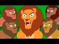 Five Big Lions Kindergarten Nursery Rhymes For Babies