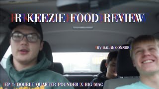 Double Quarter Pounder x Big Mac - R Keezie Food Review #01