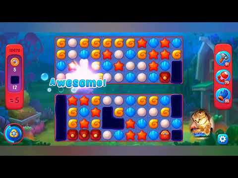 фишдом 2022  #  10670 уровень - прохождение без бустеров # Fishdom,   10670  level - no Boosters.