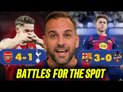 THE RACE IS ON! 🔥 Arsenal & Barca Refuse to Slip Up!
